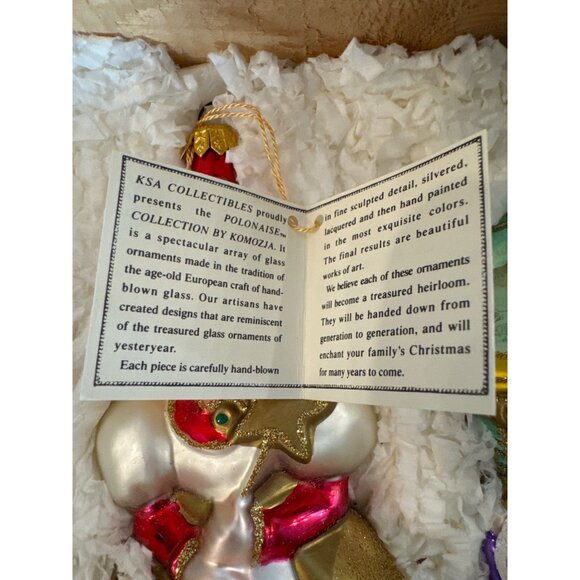 Kurt S. Adler Polonaise Wizard Of Oz Ornament Set Hand-Crafted Wooden Boxed - Picture 8 of 11